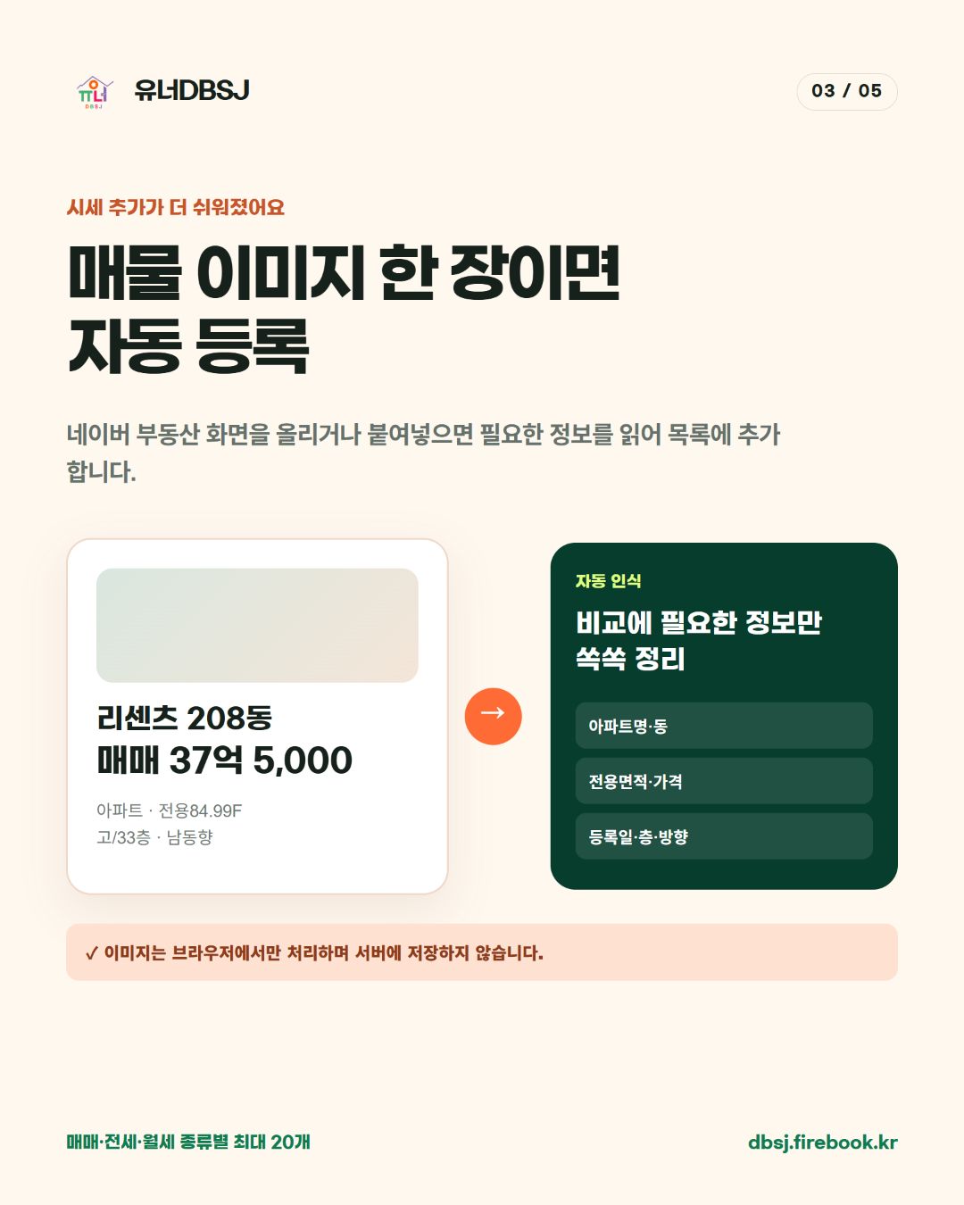 네이버 부동산 이미지로 매물을 자동 등록하는 방법